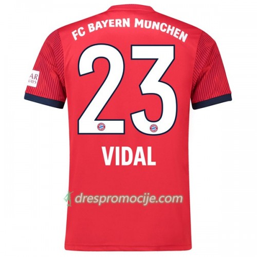 FC Bayern München Dres Vidal 23 Domaći 2018/19 Kratkih Rukava FC Bayern München Dres Vidal 23 Domaći 2018/19 Kratkih Rukava